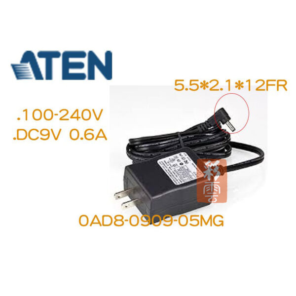 ATEN 電源變壓器 KVM延長器/訊號轉換器 DC9V 0.6A FH300/600,VS291/491等專用