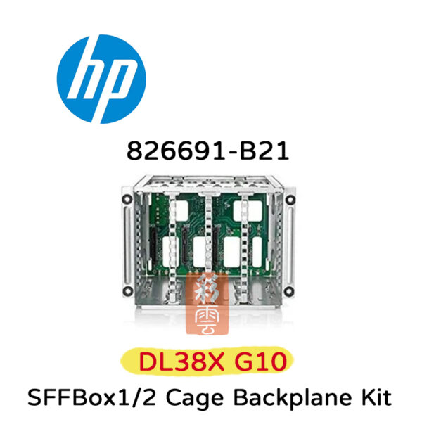 全新盒裝 HP 826691-B21 DL38X G10 SFF Box1/2 Cage 伺服器專用 硬碟擴充槽