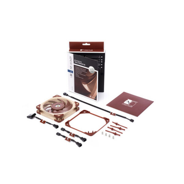 Noctua 貓頭鷹 NF-A12x25 FLX 2000RPM 12公分 SSO2磁穩軸承AAO防震靜音風扇：圖片 5