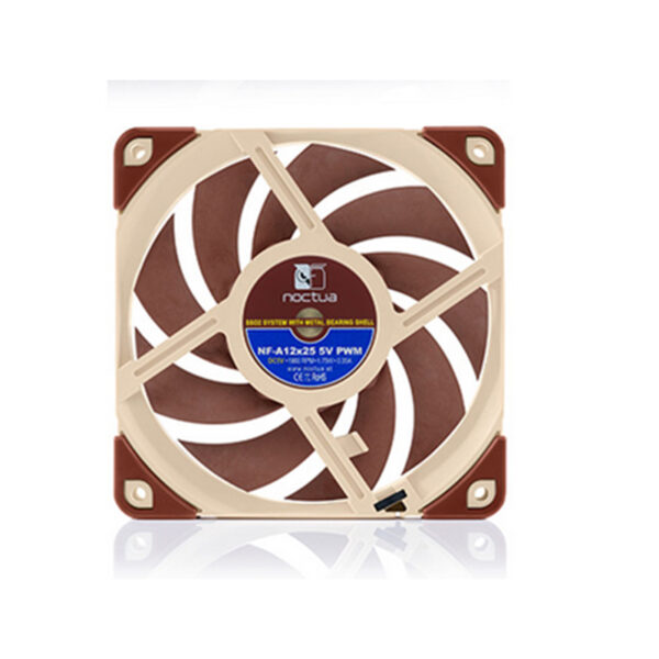 Noctua 貓頭鷹 NF-A12x25 5V PWM 防震靜音12公分風扇 5V版本：圖片 2