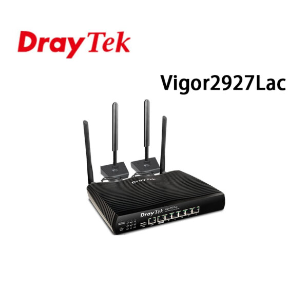 DrayTek 居易科技 Vigor 2927Lac Lte 4G 雙頻無線SSL VPN路由器 雙WAN 防火牆