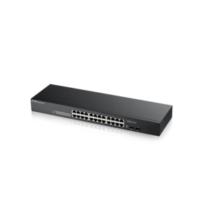 Zyxel 合勤GS1100-24v3 無網管型24埠Gigabit+2埠SFP光纖交換器