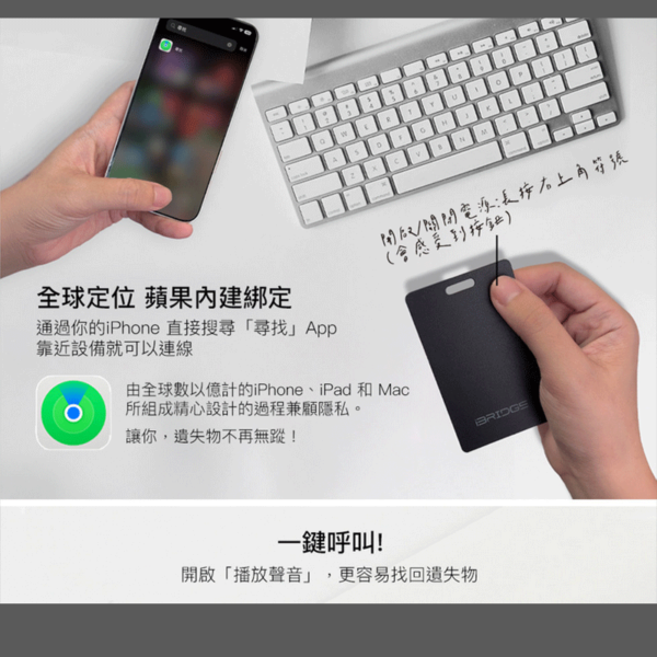 iBRIDGE 超薄卡片型定位器 (IBT002)：圖片 6