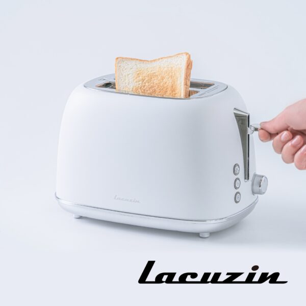 Lacuzin六段烤色厚片防燙烤麵包機 珍珠白 (美學生活)：圖片 2
