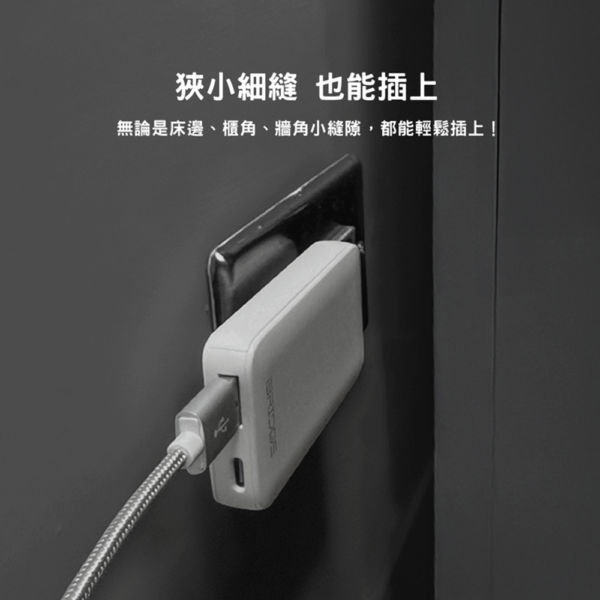 iBRIDGE GaN 65W 超薄型急速電源供應器 (IBC022) 雙色可選/兩種規格：圖片 6