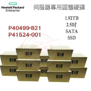 全新盒裝 HPE G11伺服器用 1.92TB SATA 2.5吋 SSD P40499-B21 P41524-001