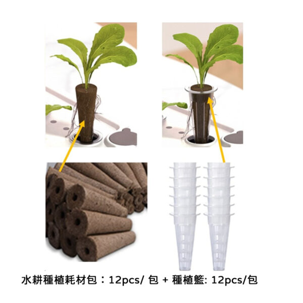 iDoo 室內 水耕種植機 套裝組 (含水耕種植耗材包 ) 蔬果/植物 快樂生長：圖片 6