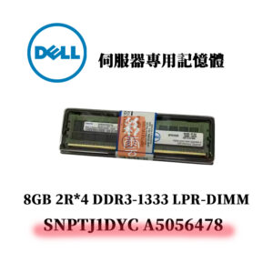 戴爾 8GB DDR3 1333MHz 2R*4 記憶體 SNPTJ1DYC A5056478
