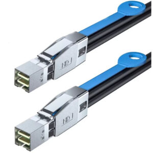 四種長度 Mini SAS HD SFF-8644 to SFF-8644 支援12Gbps 外接SAS連接線 傳輸線