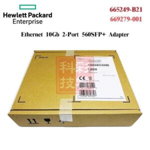 全新盒裝 HP 10Gb 雙埠 560SFP+ Adapter 光纖網卡 665249-B21 669279-001