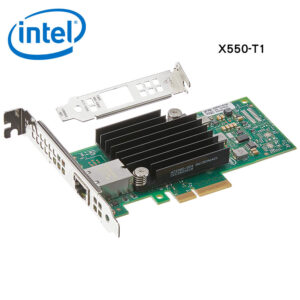 Intel® 乙太網路交集網路介面卡 10G 單埠 RJ45 伺服器網路卡 (X550-T1)