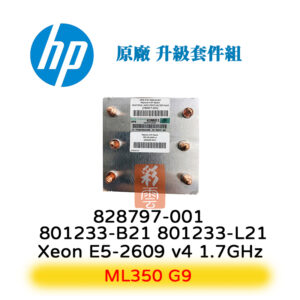 HP 801233-B21 Xeon E5-2609v4 1.7Ghz ML350(G9) 伺服器專用 升級套件