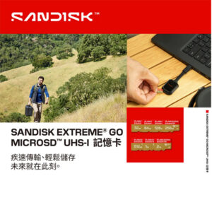 SanDisk Extreme GO MicroSD UHS-I 2TB 記憶卡