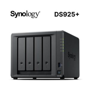 Synology 群暉科技 DiskStation DS925+ 網路儲存伺服器 NAS 4Bay