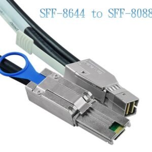 SFF-8644 To SFF-8088 mini to HD external SAS Cable線 四種長度