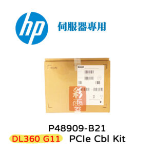 HP 惠普 DL360 GEN11 伺服器用 擴充套件 PCIe Cbl Kit 8SFF P48909-B21 2.5吋
